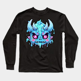 ice cream demon - anime style Long Sleeve T-Shirt